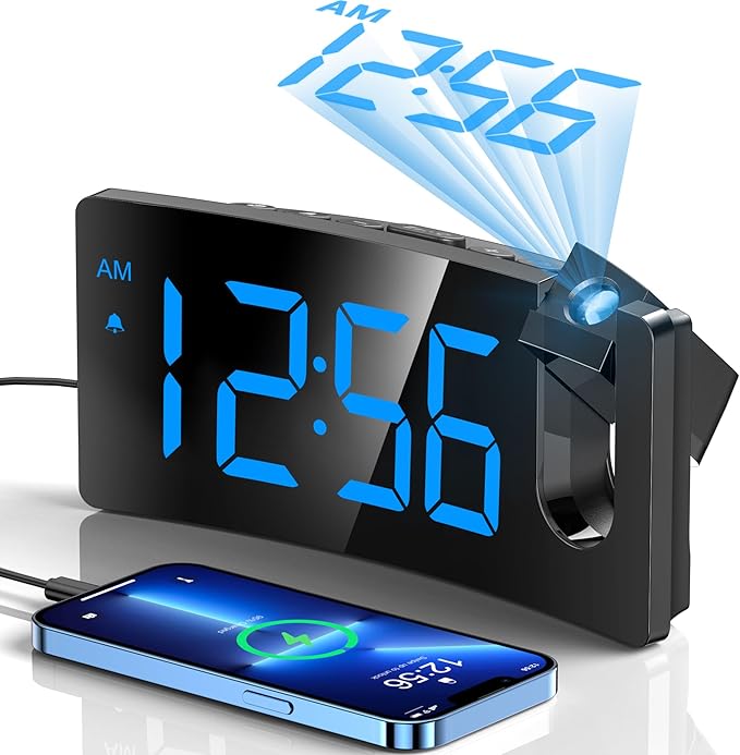 Multi-functional LED Digital Projector Clock