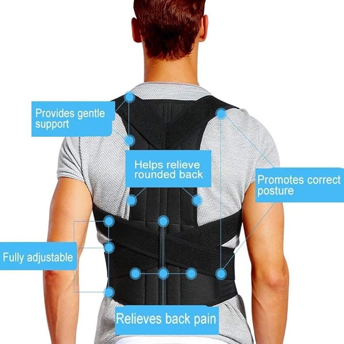 Posture Corrector Therapy Shoulder Belt for Men & Women
